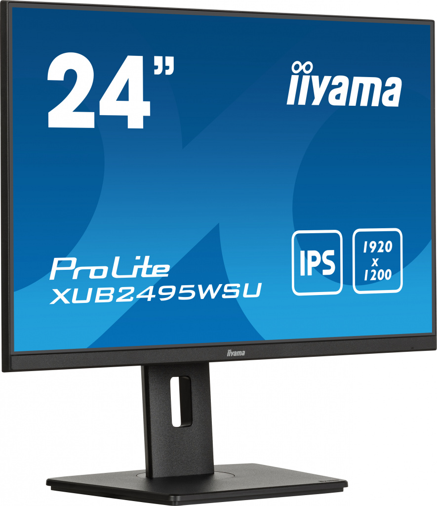 iiyama ProLite XUB2495WSU-B7 computerskærm 61,2 cm (24.1") 1920 x 1200 pixel WUXGA LED Sort 1 iiyama ProLite XUB2495WSU-B7 computerskærm 61,2 cm (24.1") 1920 x 1200 pixel WUXGA LED Sort