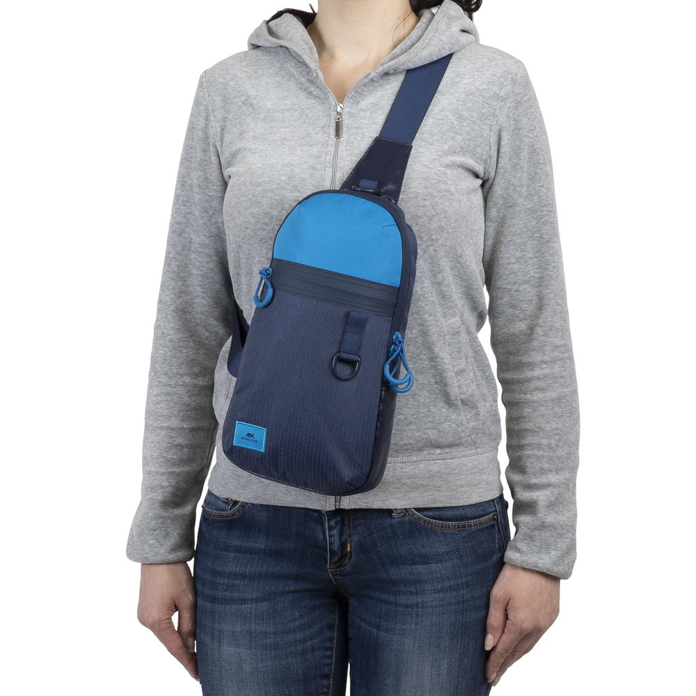 Rivacase Dijon 25,6 cm (10.1") Slynge etui Blå 17 Rivacase Dijon 25,6 cm (10.1") Slynge etui Blå - Billede 17