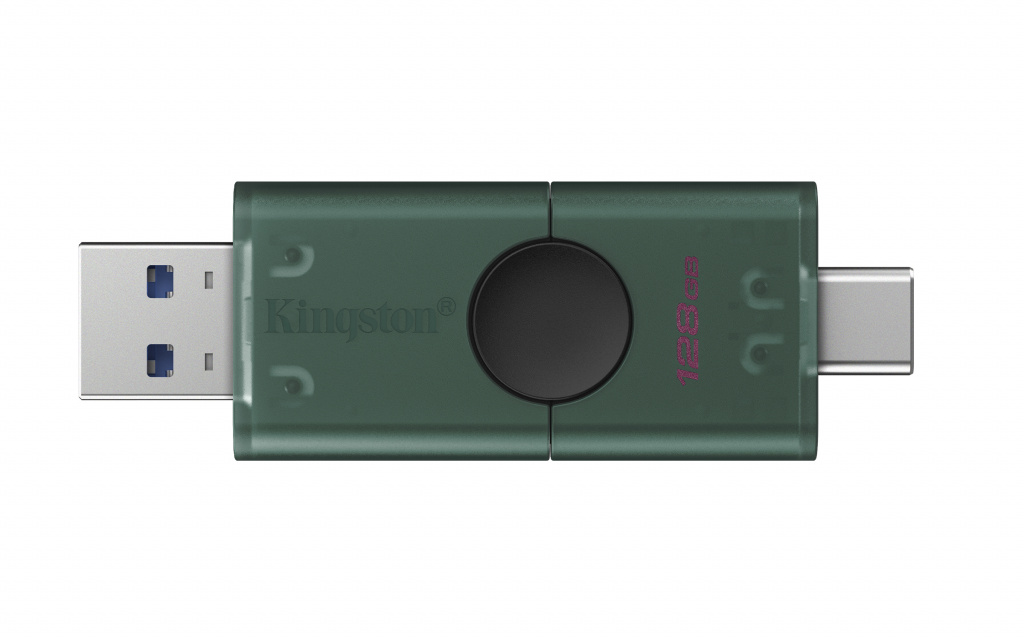 Kingston Technology DataTraveler 128 GB USB-A + USB-C 3.2 Gen 1 DuoG2 2 Kingston Technology DataTraveler 128 GB USB-A + USB-C 3.2 Gen 1 DuoG2 - Billede 2