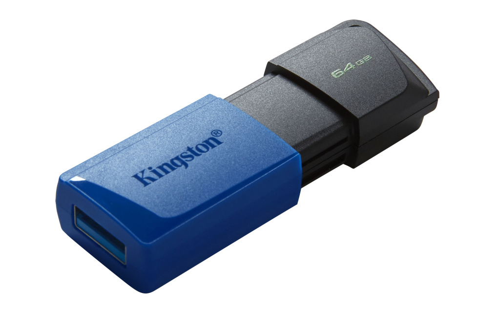 Kingston Technology DataTraveler 64 GB USB 3.2 Gen 1 Exodia M (sort + blå) 4 Kingston Technology DataTraveler 64 GB USB 3.2 Gen 1 Exodia M (sort + blå) - Billede 4