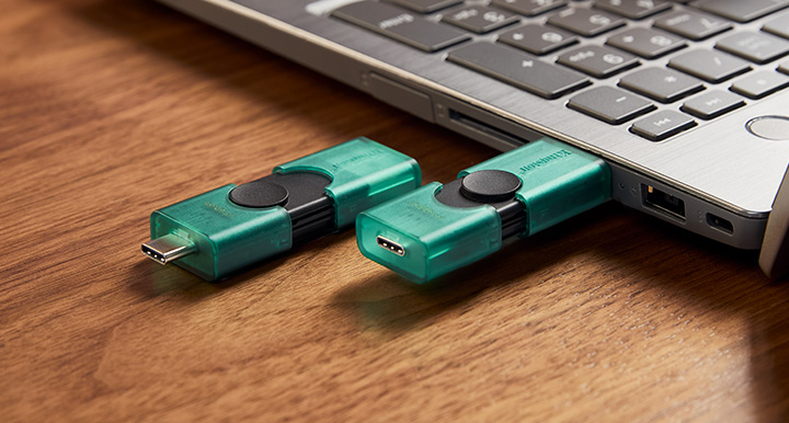 Kingston Technology DataTraveler 128 GB USB-A + USB-C 3.2 Gen 1 DuoG2 13 Kingston Technology DataTraveler 128 GB USB-A + USB-C 3.2 Gen 1 DuoG2 - Billede 13