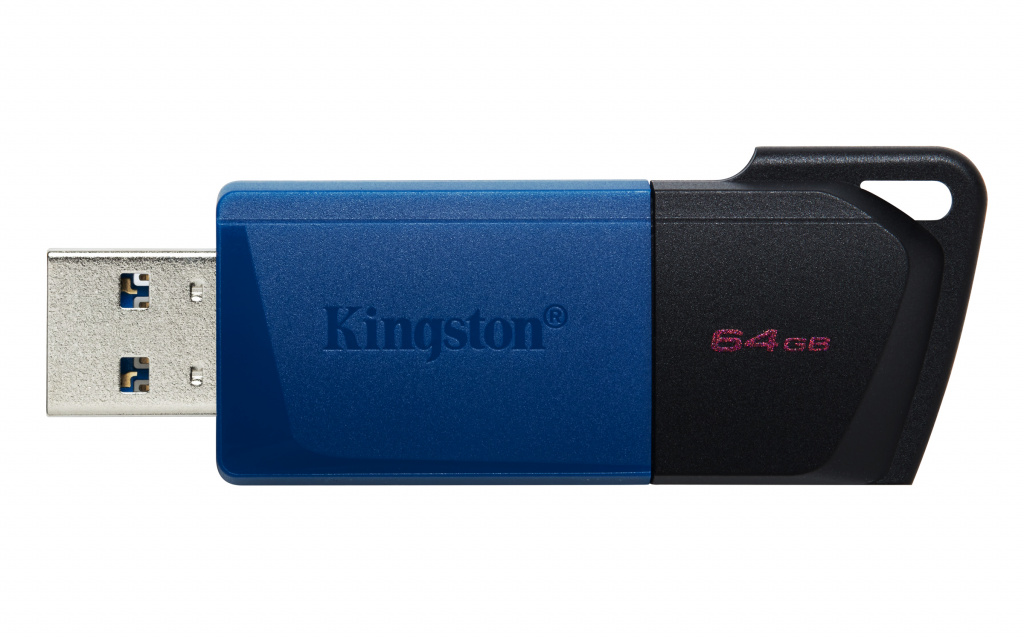 Kingston Technology DataTraveler 64 GB USB 3.2 Gen 1 Exodia M (sort + blå) 3 Kingston Technology DataTraveler 64 GB USB 3.2 Gen 1 Exodia M (sort + blå) - Billede 3