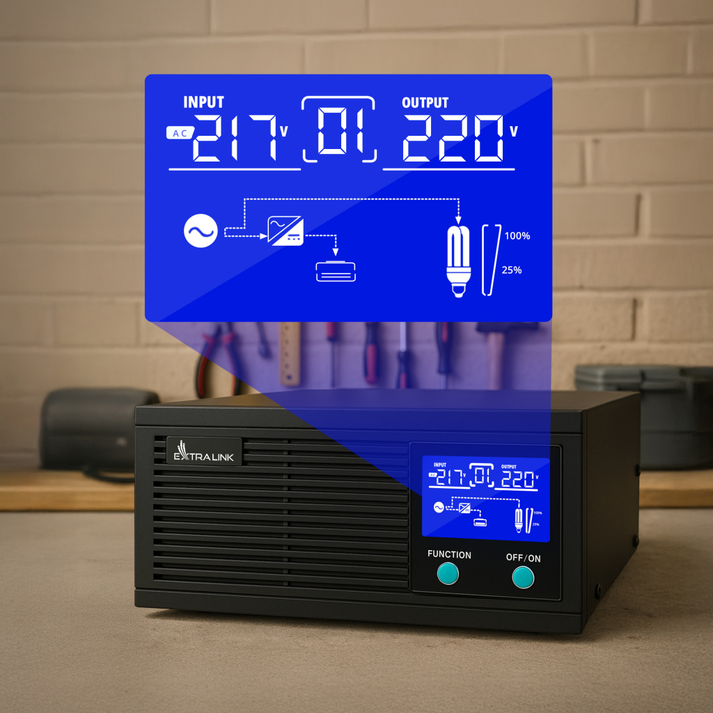 Extralink EX.31131 strømadapter og vekselret Automatisk 1200 W Sort 19 Extralink EX.31131 strømadapter og vekselret Automatisk 1200 W Sort - Billede 19