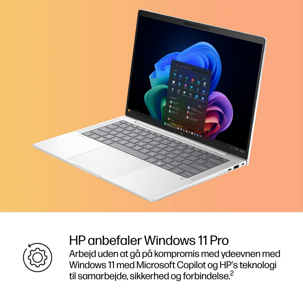 HP EliteBook X G1i Next Gen AI PC Copilot+ PC Intel Core Ultra 7 258V Laptop 35,6 cm (14") WUXGA 32 GB LPDDR5x-SDRAM 512 GB SSD 10 HP EliteBook X G1i Next Gen AI PC Copilot+ PC Intel Core Ultra 7 258V Laptop 35,6 cm (14") WUXGA 32 GB LPDDR5x-SDRAM 512 GB SSD - Billede 10