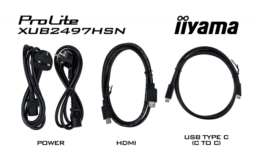 iiyama ProLite XUB2497HSN-W2 computerskærm 60,5 cm (23.8") 1920 x 1080 pixel Fuld HD LED Hvid 14 iiyama ProLite XUB2497HSN-W2 computerskærm 60,5 cm (23.8") 1920 x 1080 pixel Fuld HD LED Hvid - Billede 14