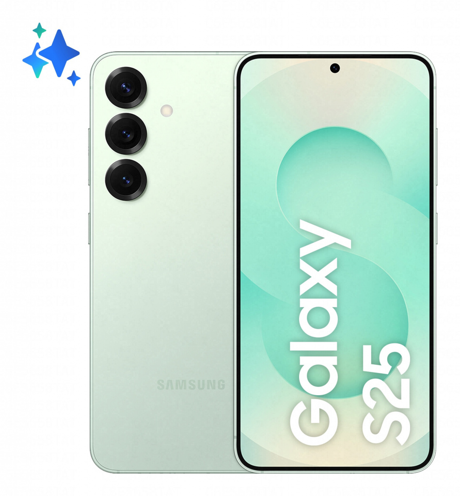 Samsung Galaxy S25 15,8 cm (6.2") Dual SIM Android 15 5G USB Type-C 12 GB 512 GB 4000 mAh Mintfarve 1 Samsung Galaxy S25 15,8 cm (6.2") Dual SIM Android 15 5G USB Type-C 12 GB 512 GB 4000 mAh Mintfarve