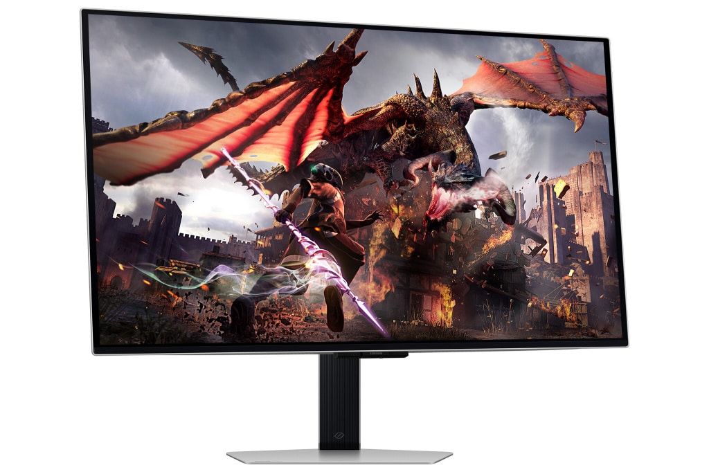 Samsung G80SD computerskærm 81,3 cm (32") 3840 x 2160 pixel 4K Ultra HD OLED Sølv 4 Samsung G80SD computerskærm 81,3 cm (32") 3840 x 2160 pixel 4K Ultra HD OLED Sølv - Billede 4