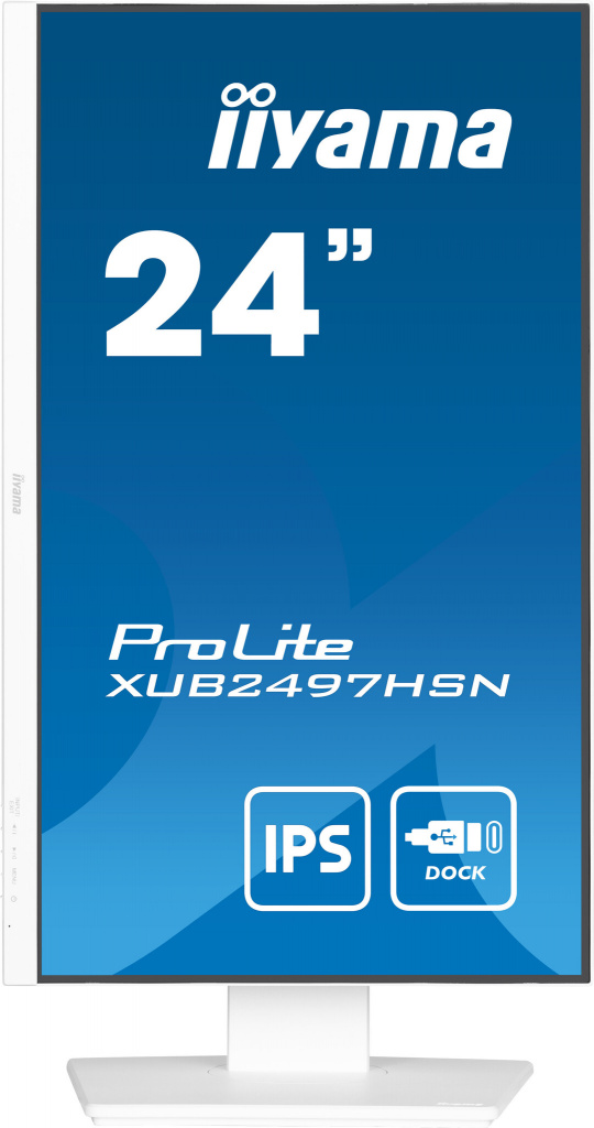 iiyama ProLite XUB2497HSN-W2 computerskærm 60,5 cm (23.8") 1920 x 1080 pixel Fuld HD LED Hvid 3 iiyama ProLite XUB2497HSN-W2 computerskærm 60,5 cm (23.8") 1920 x 1080 pixel Fuld HD LED Hvid - Billede 3