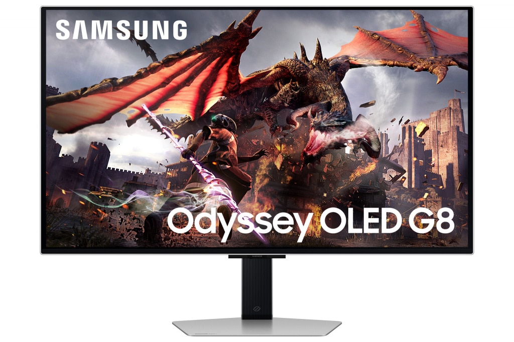 Samsung G80SD computerskærm 81,3 cm (32") 3840 x 2160 pixel 4K Ultra HD OLED Sølv 1 Samsung G80SD computerskærm 81,3 cm (32") 3840 x 2160 pixel 4K Ultra HD OLED Sølv