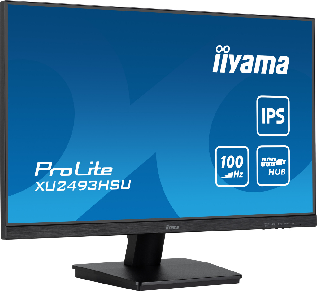 iiyama ProLite XU2493HSU-B7 computerskærm 60,5 cm (23.8") 1920 x 1080 pixel Fuld HD LED Sort 2 iiyama ProLite XU2493HSU-B7 computerskærm 60,5 cm (23.8") 1920 x 1080 pixel Fuld HD LED Sort - Billede 2