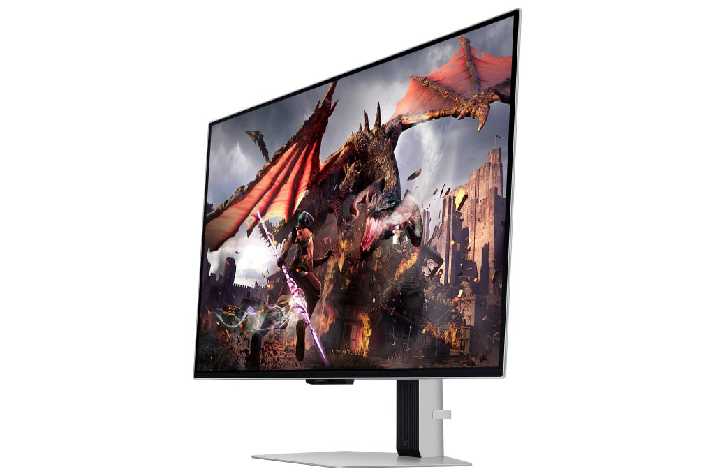 Samsung G80SD computerskærm 81,3 cm (32") 3840 x 2160 pixel 4K Ultra HD OLED Sølv 7 Samsung G80SD computerskærm 81,3 cm (32") 3840 x 2160 pixel 4K Ultra HD OLED Sølv - Billede 7