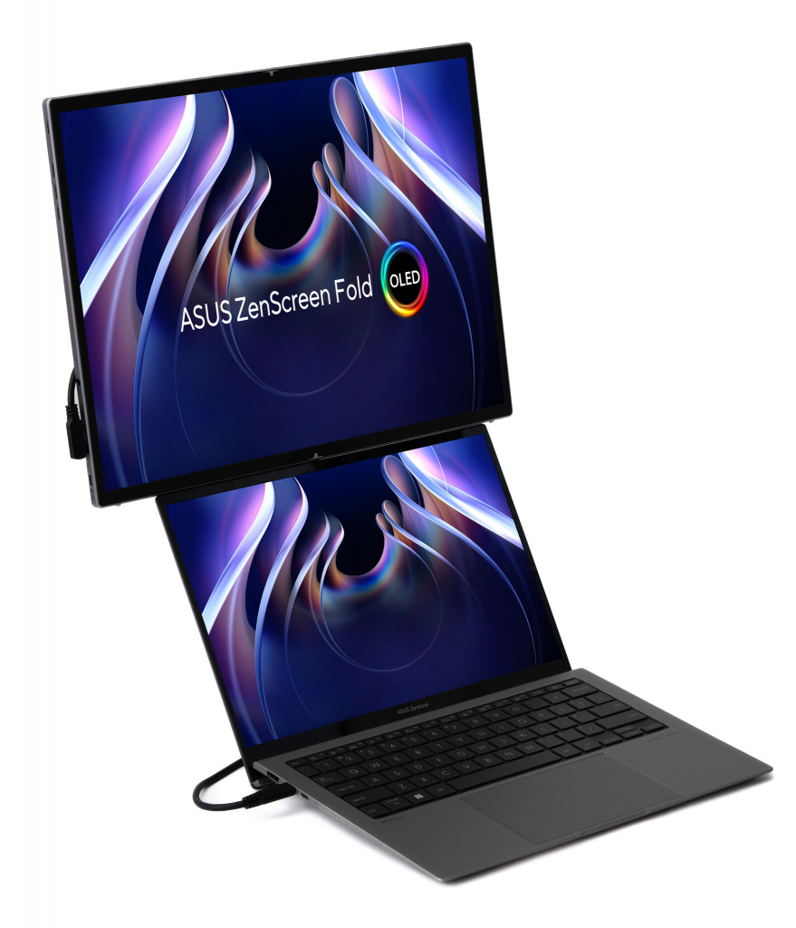 ASUS ZenScreen Fold OLED MQ17QH computerskærm 43,9 cm (17.3") 2560 x 1920 pixel Quad HD Sølv 7 ASUS ZenScreen Fold OLED MQ17QH computerskærm 43,9 cm (17.3") 2560 x 1920 pixel Quad HD Sølv - Billede 7