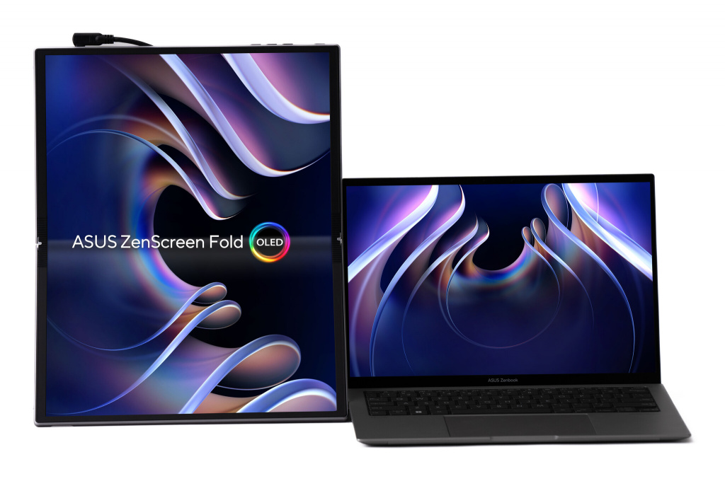 ASUS ZenScreen Fold OLED MQ17QH computerskærm 43,9 cm (17.3") 2560 x 1920 pixel Quad HD Sølv 5 ASUS ZenScreen Fold OLED MQ17QH computerskærm 43,9 cm (17.3") 2560 x 1920 pixel Quad HD Sølv - Billede 5