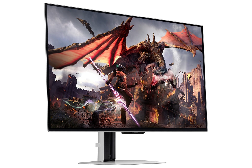 Samsung G80SD computerskærm 81,3 cm (32") 3840 x 2160 pixel 4K Ultra HD OLED Sølv 3 Samsung G80SD computerskærm 81,3 cm (32") 3840 x 2160 pixel 4K Ultra HD OLED Sølv - Billede 3