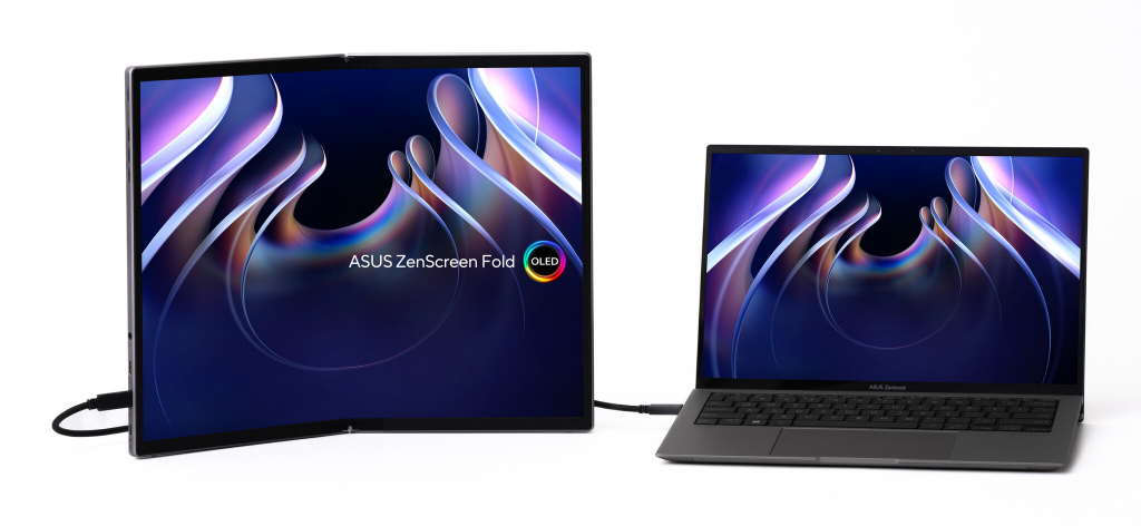ASUS ZenScreen Fold OLED MQ17QH computerskærm 43,9 cm (17.3") 2560 x 1920 pixel Quad HD Sølv 2 ASUS ZenScreen Fold OLED MQ17QH computerskærm 43,9 cm (17.3") 2560 x 1920 pixel Quad HD Sølv - Billede 2
