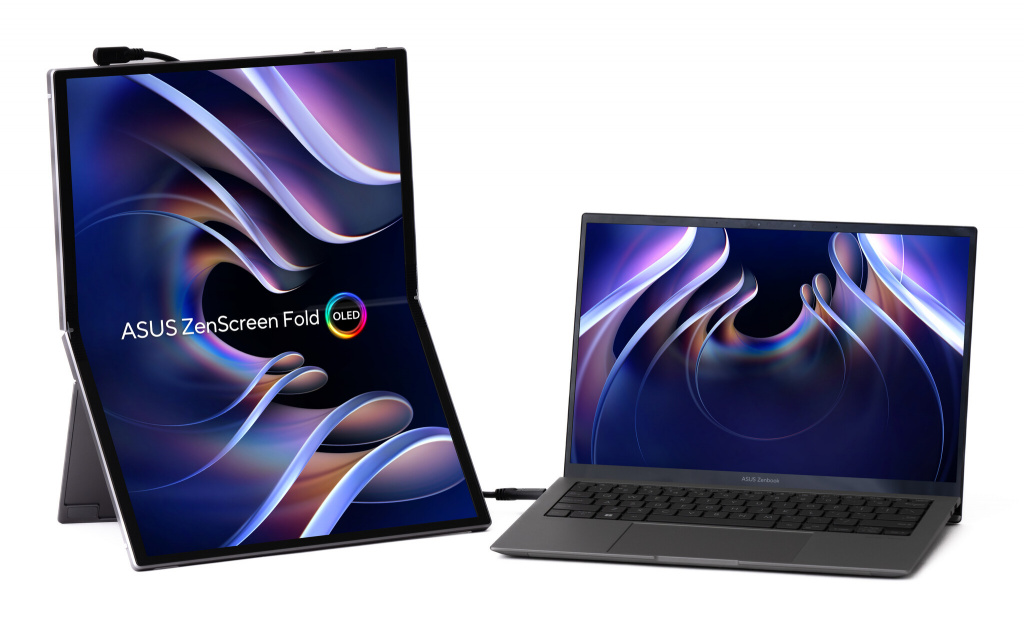 ASUS ZenScreen Fold OLED MQ17QH computerskærm 43,9 cm (17.3") 2560 x 1920 pixel Quad HD Sølv 4 ASUS ZenScreen Fold OLED MQ17QH computerskærm 43,9 cm (17.3") 2560 x 1920 pixel Quad HD Sølv - Billede 4