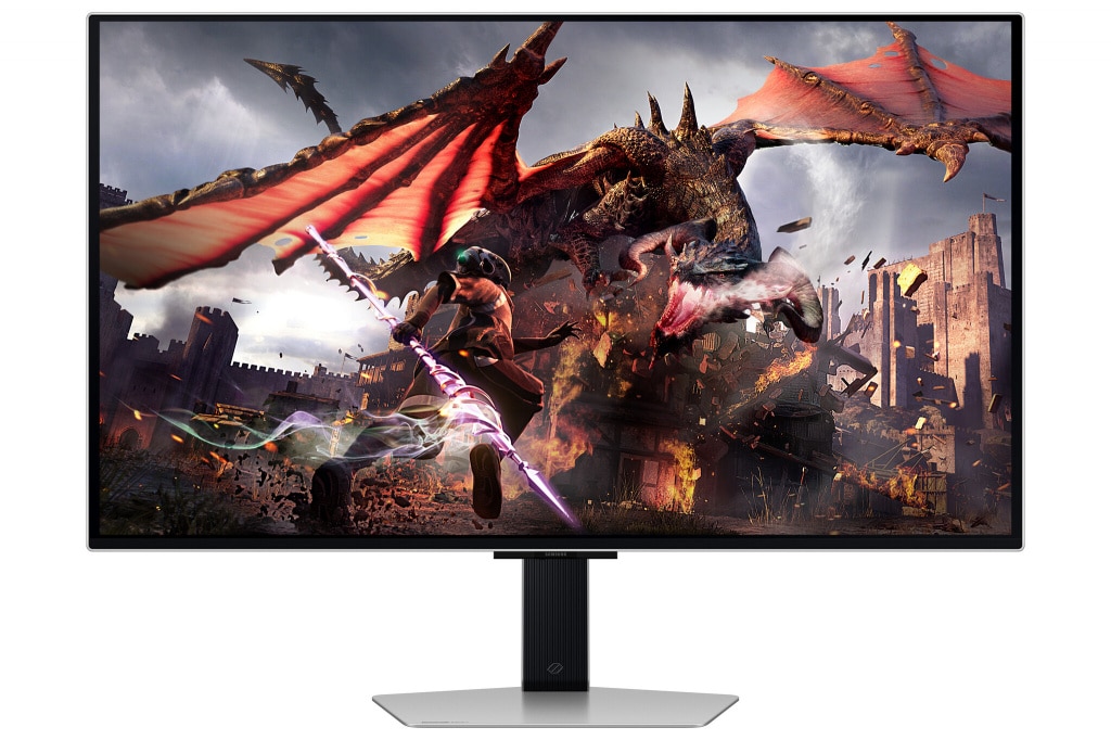 Samsung G80SD computerskærm 81,3 cm (32") 3840 x 2160 pixel 4K Ultra HD OLED Sølv 2 Samsung G80SD computerskærm 81,3 cm (32") 3840 x 2160 pixel 4K Ultra HD OLED Sølv - Billede 2