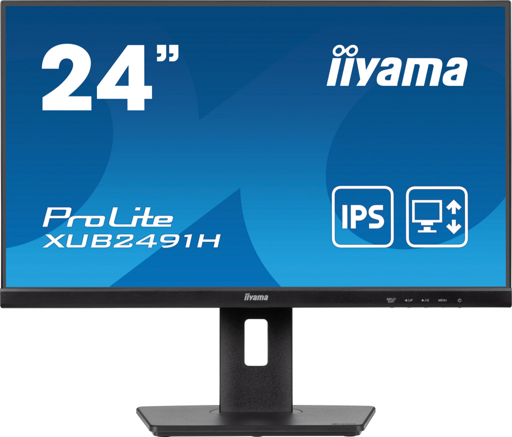 iiyama ProLite XUB2491H-B1 computerskærm 60,5 cm (23.8") 1920 x 1080 pixel Fuld HD LED Sort 2 iiyama ProLite XUB2491H-B1 computerskærm 60,5 cm (23.8") 1920 x 1080 pixel Fuld HD LED Sort - Billede 2