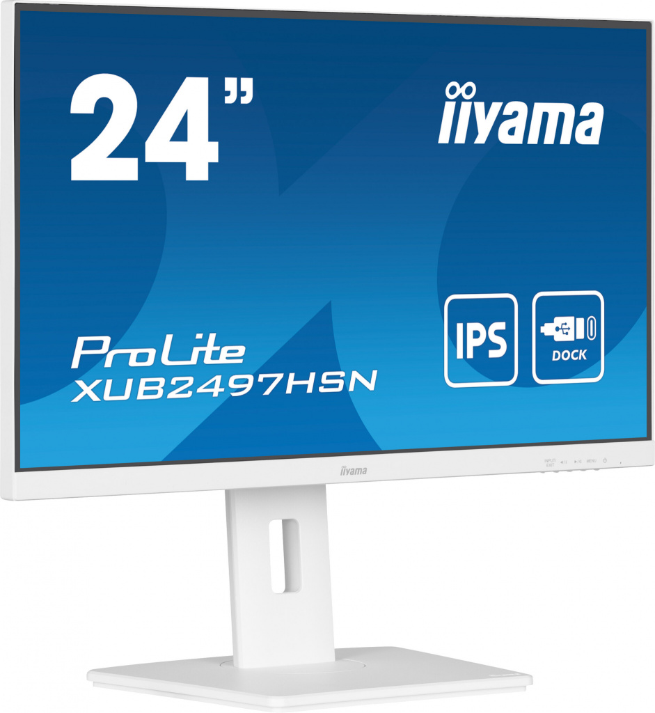 iiyama ProLite XUB2497HSN-W2 computerskærm 60,5 cm (23.8") 1920 x 1080 pixel Fuld HD LED Hvid 4 iiyama ProLite XUB2497HSN-W2 computerskærm 60,5 cm (23.8") 1920 x 1080 pixel Fuld HD LED Hvid - Billede 4