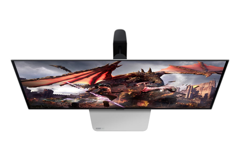 Samsung G80SD computerskærm 81,3 cm (32") 3840 x 2160 pixel 4K Ultra HD OLED Sølv 10 Samsung G80SD computerskærm 81,3 cm (32") 3840 x 2160 pixel 4K Ultra HD OLED Sølv - Billede 10