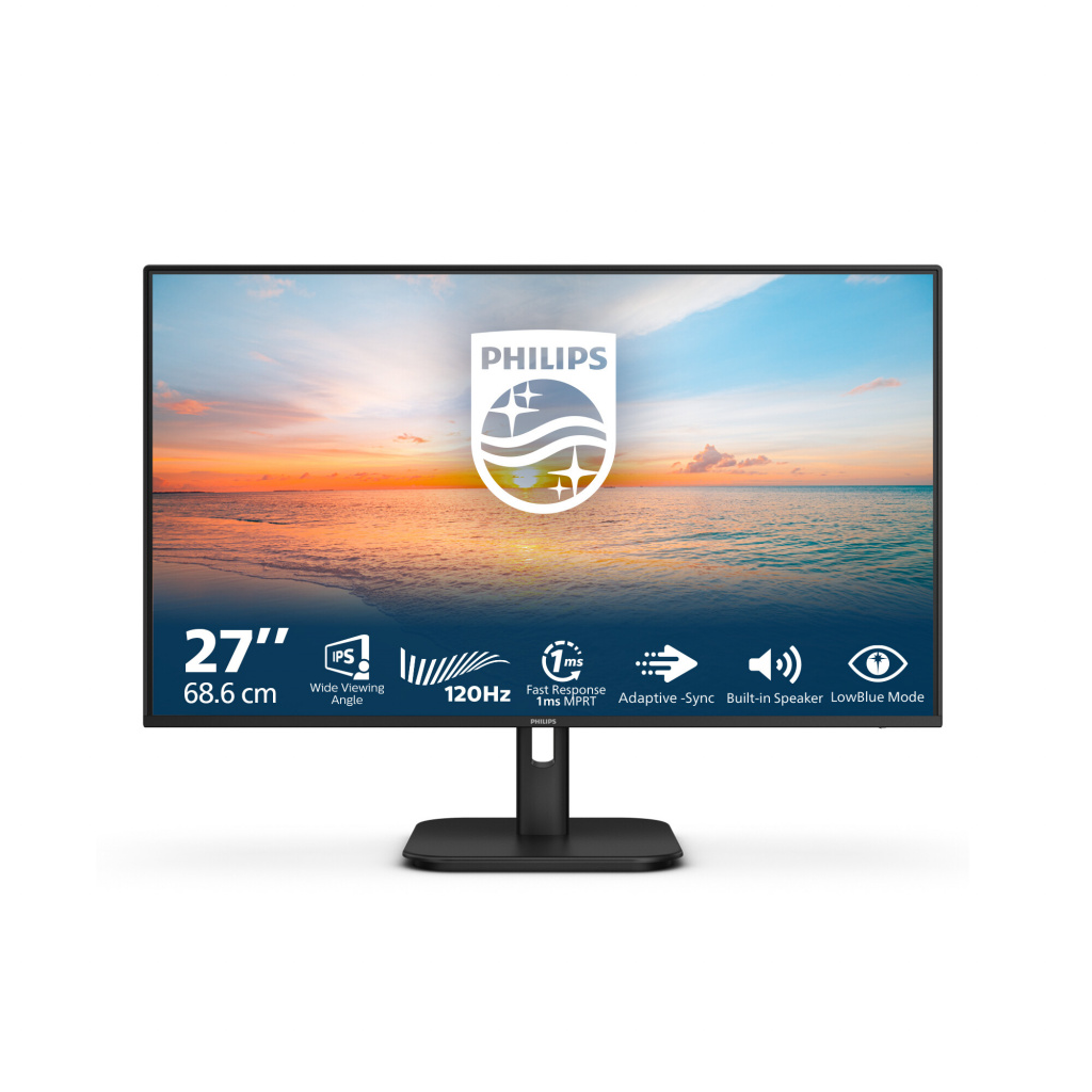 Philips 27E1N1200A/00 computerskærm 68,6 cm (27") 1920 x 1080 pixel Fuld HD LCD Sort 1 Philips 27E1N1200A/00 computerskærm 68,6 cm (27") 1920 x 1080 pixel Fuld HD LCD Sort