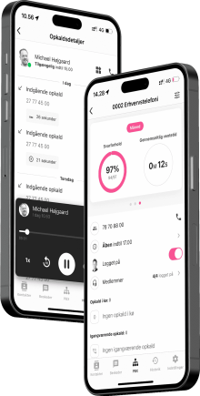 Mobil app til telefonsystem